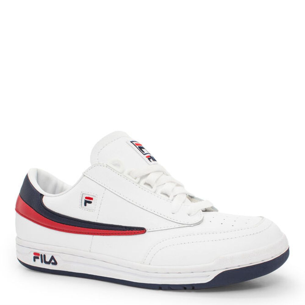 Fila Trainers Mens White Original Tennis - Ireland 23867-GKMH